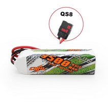 RC카 리포 Ah 총알 트럭 탱크 버기 보트 비행기용, 3.4S 9500mah 90C QS8