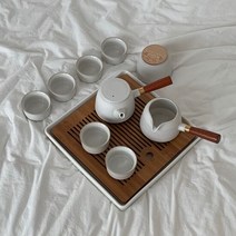 심플 백자 다기세트, 단품