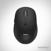 아이노트 FS-508RB 무선 마우스+무선 리시버 포함/멀티커넥션 RF무선 블루투스5.0 3.0 다중연결지원/3단계 DPI조절 수신거리10m, 블랙