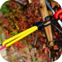 스트레치코드 탄성끈 고정끈 스트링 텐트 타프 고정, 40cm