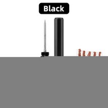 헬스 플랭크 자전거 튜브리스 타이어 수리 도구 키트 미니 MTB 로드 플러그 펑크 플랫 픽스 패치 드릴 휴대용 실란트 고무 스트라이프 198974, CHINA, 6 PCS Black Set