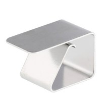KINGROON 4pcs 스테인레스 스틸 유리 가열 침대 클립 클램프 3D 프린터 부품 Ultimaker 빌드 플랫폼 리테이너 용 히트 베드, [04] 4pcs Clips D