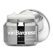 올인원 로션 남자 스킨 VON BARONESS 화이트 캐비어 추출물 스위트 아이리스 줄기 모든 타입용 콜라겐이 안티 에이징 스위스 스킨케어 페이스 크림, 단일수량