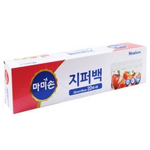 마미손 지퍼백 30x35cm 20매 일회용 위생비닐 봉투, 마미손 지퍼백 30x35cm 20매 일, 30x35마미손지퍼백20