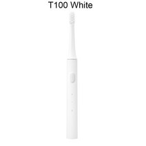 Xiaomi-Mijia T100 음파 전동 칫솔 성인용 초음파 자동 칫솔 USB 충전식 IPX7 방수, T100 White