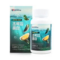 프리미엄 고농축 초록입홍합 1 100mg x 60캡슐, 1개