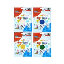 하비 볼클레이 50g (10색) (하양/노랑/빨강/파랑/초록/검정/갈색/금색/은색/오로라) 폼클레이/구슬클레이/소포장/파우치, 은색