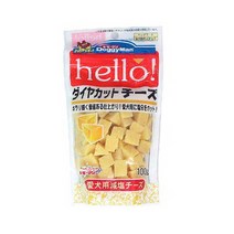 도기맨 헬로 다이아몬드 컷팅 치즈 100g 강아지간식