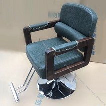 미용실 의자 바버샵 헤어샵 메이크업 리프팅 높낮이 체어 고급 가죽 13 심플 인테리어, 짙은 녹색은 내려놓을 수 없다, 공식 표준