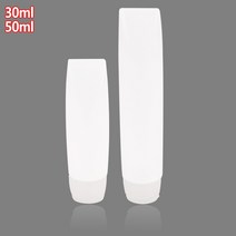 화장품 공병 용기 소분 튜브 핸드 크림 샘플 통 치약 샴푸 로션 작은 미니, 사이즈, 30ml