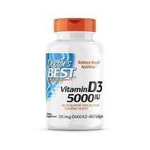 닥터스베스트 비타민D3 5000IU 360정, Unflavored, 360카운트 1팩