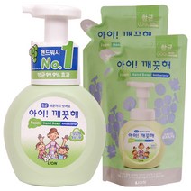아이깨끗해 청포도(용기250mlx1개+리필200mlx2개), 650ml, 2세트
