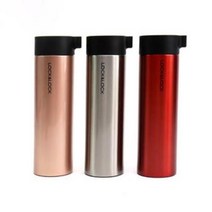 락앤락 노브텀블러 400ml / 보온보냉 LHC4121, 실버
