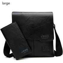 메신져백 지프 buluo 남성 가방 유명 브랜드 2 pcs 세트 남자 가죽 어깨 61