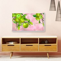 사과그림 사과나무 풍수 캔버스액자 그림드림 4Ap55C 부자되는그림 풍수인테리어액자 돈들어오는그림 행운을부르는 풍수에좋은그림 풍수지리 행운 복 재물 건강 버스 W64DE2D, 본상품선택