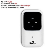 lte 라우터 와이파이 유무선 공유기 5g 4G 무선 어댑터 2.4GHz LTE 리피터 SIM 카드 슬롯 모뎀 동글 모바일 스틱 10 장치용 3 채널, [03] 03