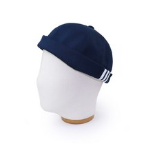 베이직엠 남성 여성 비니 레옹모자 와치캡 삼선포인트