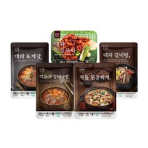 담뿍 3팩 5팩 담기행사 / 담뿍 대파육개장 사골김치찌개 깍두기장터국밥 대파갈비탕 차돌된장찌개 대파막창구이, 담뿍 대파 육개장 X 5팩