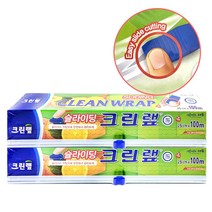크린랩 슬라이딩랩 25x100m랩, 2개