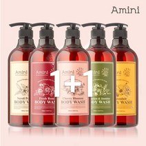 [아미니] [1+1특가] 대용량 바디워시 플라워 테라피 1 000ml 2개(선택), 선택:4. 제라늄&쟈스민 워시 1000ml×2