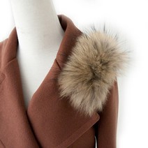 A1349 리얼라쿤 브로치