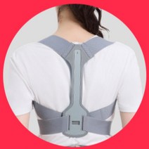 곰덕마켓 바른자세 교정밴드 어린이 남녀공용 그레이색상, 1개