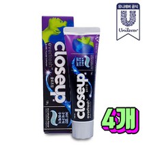 해피아울렛) 유니레버 클로즈업 유칼립투스치약 120g, 4개