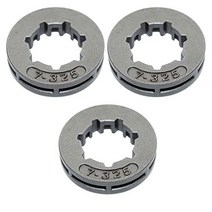 AUMEL .325” 7T 17mm Chain Sprocket Rim Kit 3pcs for Stihl 026 MS260 MS260C MS261 MS261C Chainsaw Rep, 1