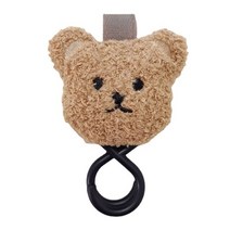 휠체어 가방 휠체어 악세사리 캐리어아기 유모차 후크 봉제 곰 엄마 가방 걸이 98, 1