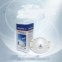 스마토 8390972 안면부 여과식 C200V 2급배기 방진마스크, 40개