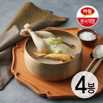하림 삼계탕 4봉 세트, 단품