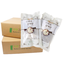 한방백숙 삼계탕 티백재료 자연앤 T [원재료 그대로], 50개, 100g