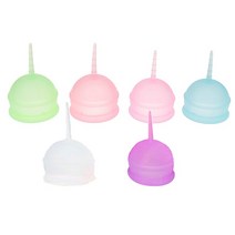 생리컵 생리컵추천 위생생리컵 실리콘 생리 컵 여성 위생 레이디 컵 측면 누출 방지 컵 수집기 생리 vigin 케어 sl 사이즈, 블-에스