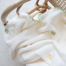 슬로우고 극세사 블랭킷 small 사이즈, 데이지