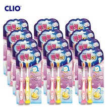 크리오 유아용칫솔 2세~6세용 뽁뽁이칫솔 2입 x 12팩(총24개입)