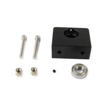 초정밀 3D 프린터 업그레이드 알루미늄 Z 축 리드 스크류 탑 마운트 Creality CR-10 Ender 3 Pro V2 금속 Z, 02 Aluminum
