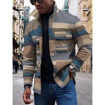 연미복 오케스트라단복 캐주얼정장 양복 3D 프린트 스트라이프 싱글 로우 버튼 가디건 캐주얼 자켓 2023 년 유럽 봄 품 남성