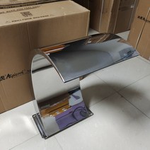 미니 실내 인테리어 분수대 스테인리스 스틸 폭포 워터 커튼 SPA 수중 치료 장비 수영장 욕조 흐르는 분, 02 600X300mm