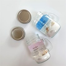[달빛마녀캔들] 손잡이(2set) 바다 젤캔들 만들기키트, 화이트머스크 옐로우, 화이트머스크/옐로우