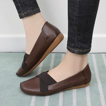 제이슈 편안해요 스티치 밴딩 로퍼 단화 2.5cm
