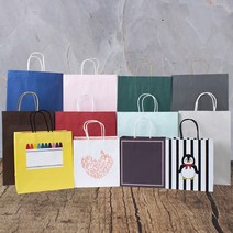 나우스팩 선물용 종이 쇼핑백, 690L0088D 웜그레이 옵셋쇼핑백 3호 10장