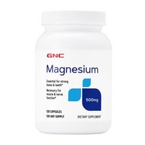 지앤씨 지엔씨 마그네슘 Magnesum 500 mg 120 캡슐