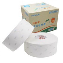 크린큐 부드러운 엠보싱 데코 꽃무늬 점보롤 16롤 1박스
