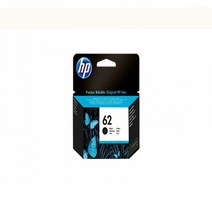 HP프린터잉크 HP잉크 HP ENVY 5540 정품잉크 검정 No.62카트리지 프린터 프린트 프린터기 복합기 잉크 INK 리필 IN+3654EA