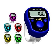 3차원측정기 3차원 미니 3 자리 숫자 LCD 디지털 디스플레이 수동 카운팅 탈리 리모콘 색상 랜덤 ABS 쉘, 01 1pcs color random
