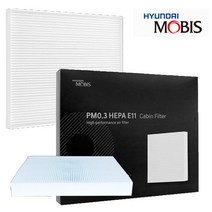 MOBIS 모비스 자동차 에어컨필터 히터필터 헤파 초미세먼지 E11 PM0.3 차량용 디올뉴니로 HEV/EV 23년형, 모비스 에어컨필터 95