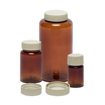 PET 갈색 원형 샘플병 페트병, QLBT1516 (캡포함), 1000ml