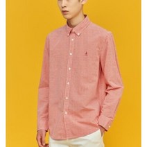 [빈폴] 레드 리넨 블렌드 깅엄 셔츠 SLIM (BC1364A246)