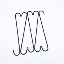 긴 롱 S자 고리 검정 30cm, 기본, 기본