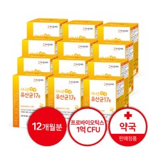 더나은생생 유산균 17종 720g(2g X 30P X 12)(12개월분), 30포, 12개